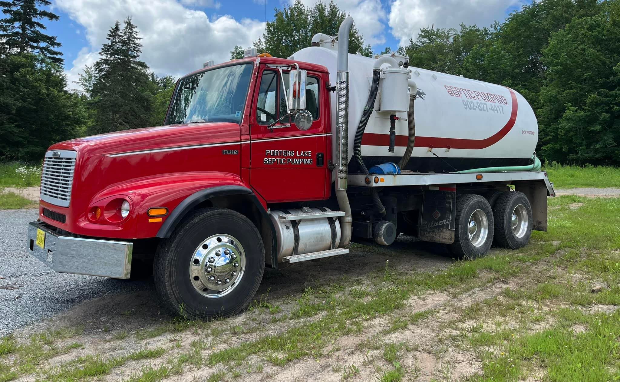 Shady Brook Enterprises Ltd. / Porter's Lake Septic Pumping Ltd. in Cooks brook Nova scotia.